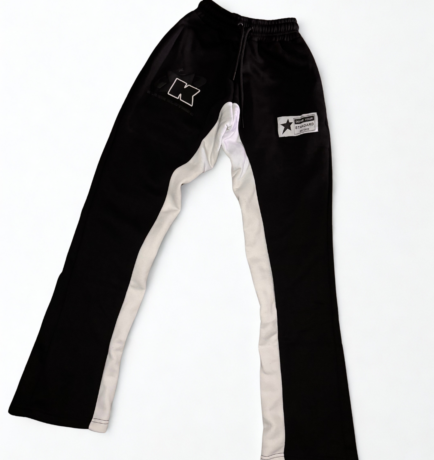 Black Full Zip & Flare Set