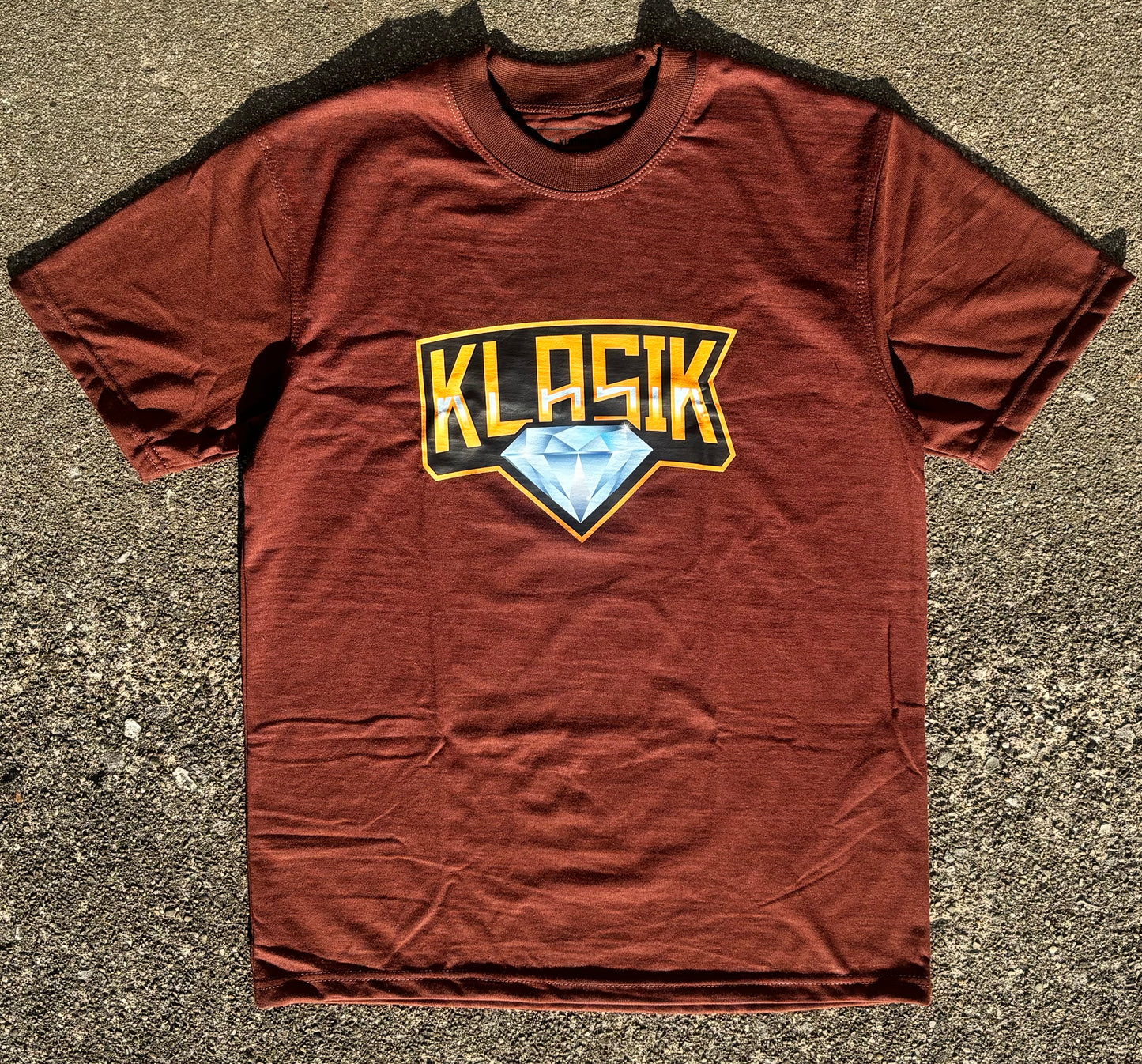 Klasik Brown Tee