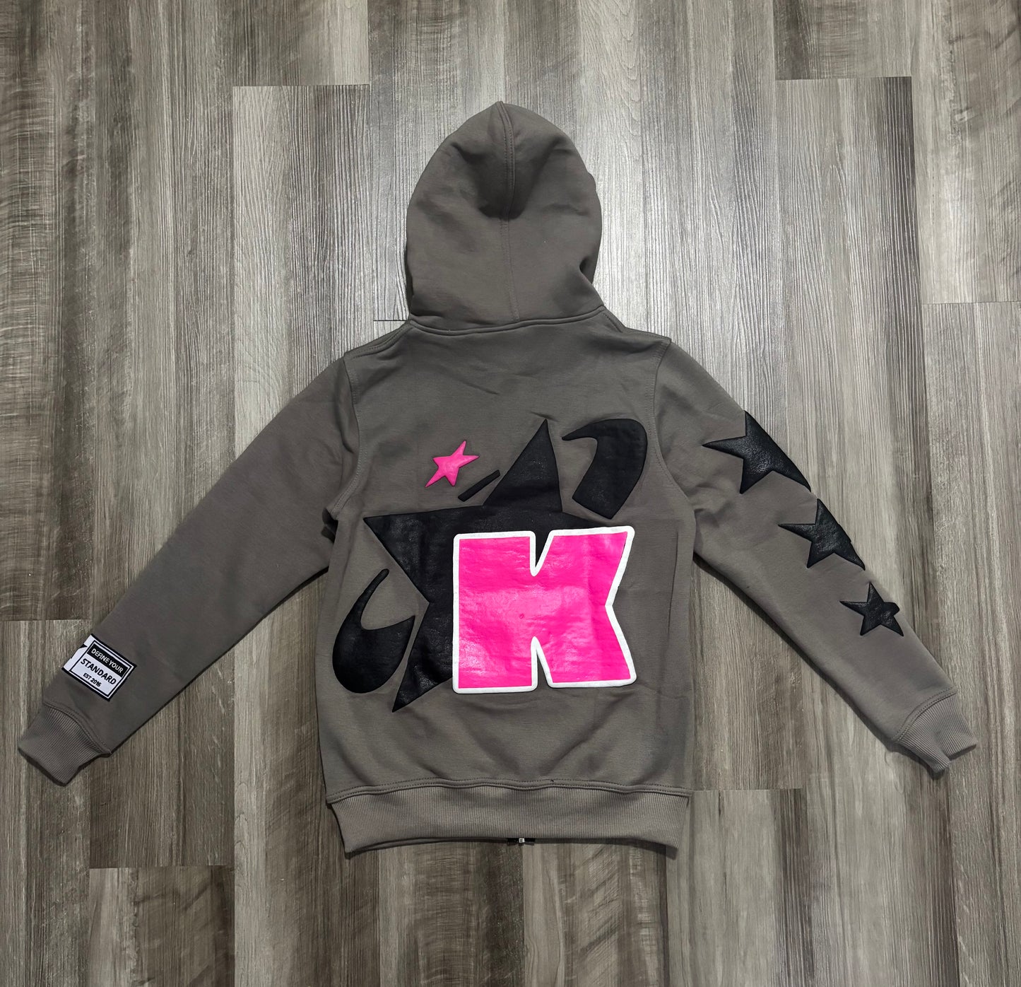 Gray Fullzip Flare set