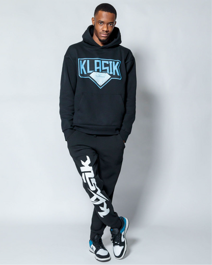 Klasik Hoodie Blue