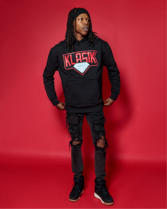 Klasik Hoodie Red