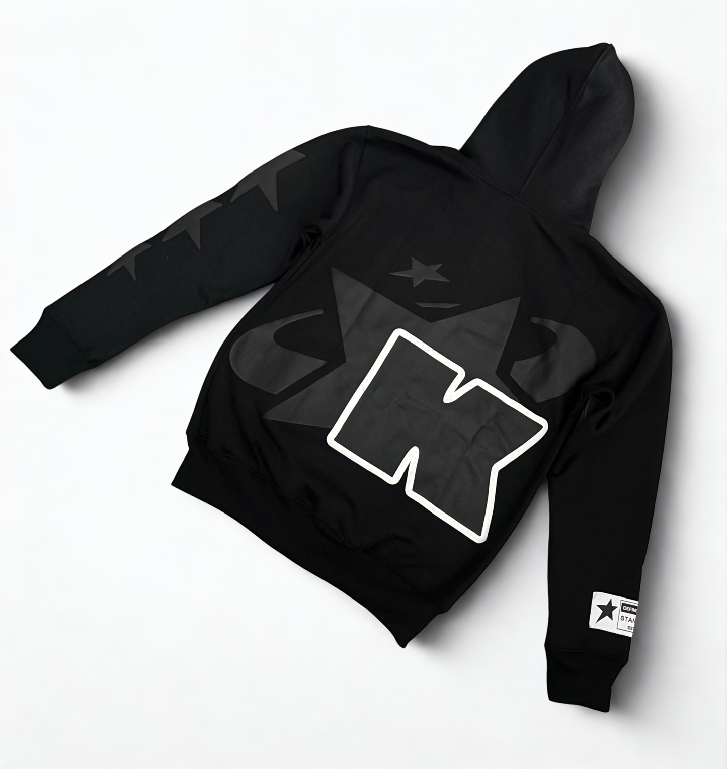 Black Full Zip & Flare Set