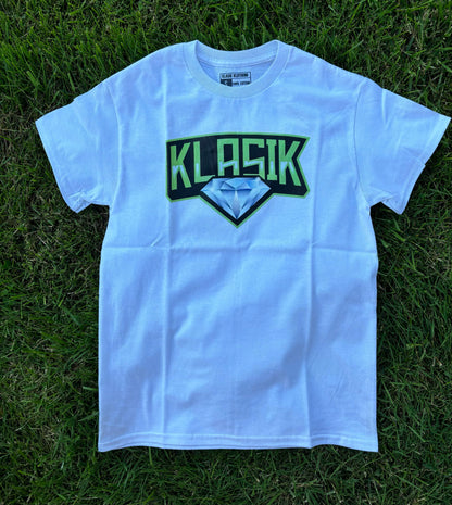 White Short Sleeve Klasik Tee