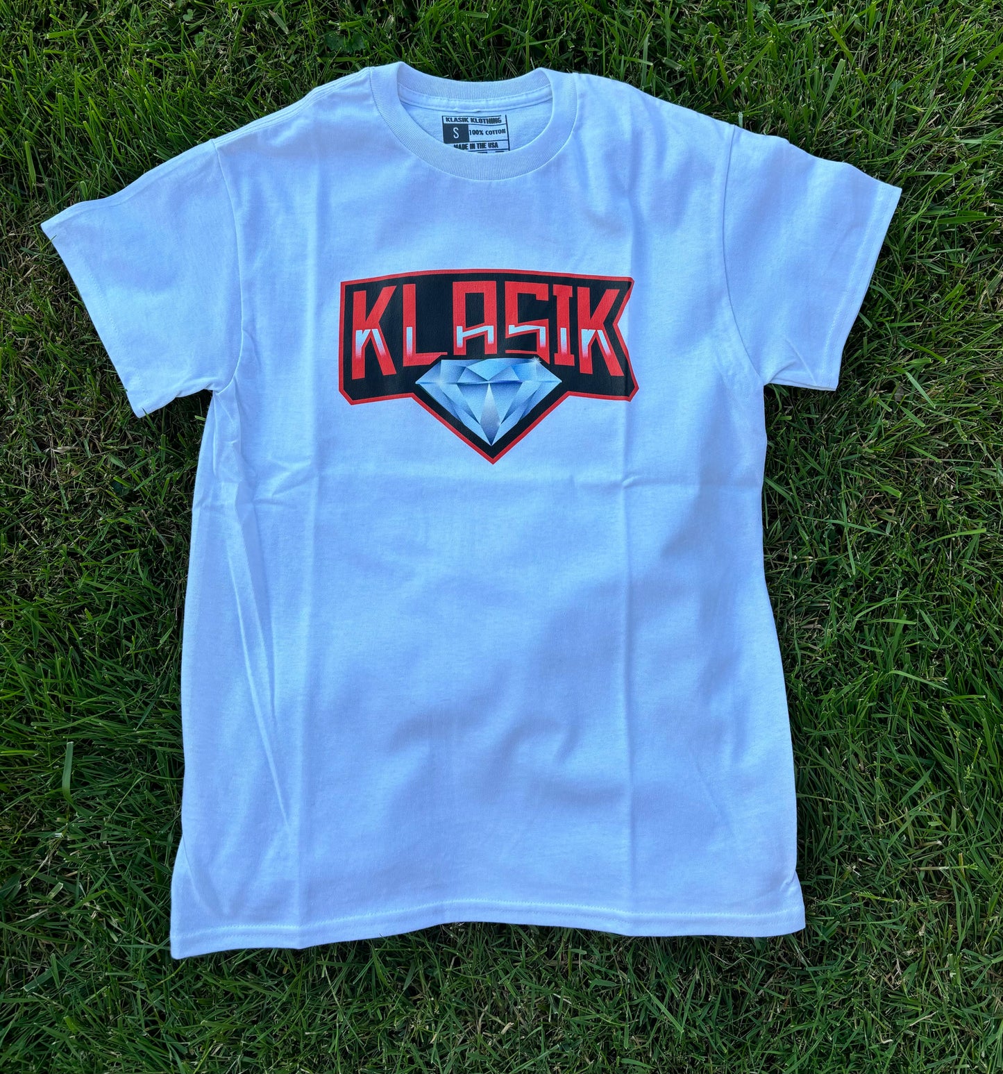 White Short Sleeve Klasik Tee